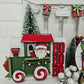 Christmas Train Tiered Tray Set