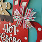 Gingerbread Hot Cocoa Door Hanger