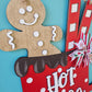 Gingerbread Hot Cocoa Door Hanger