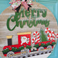 Christmas Train Door Hanger
