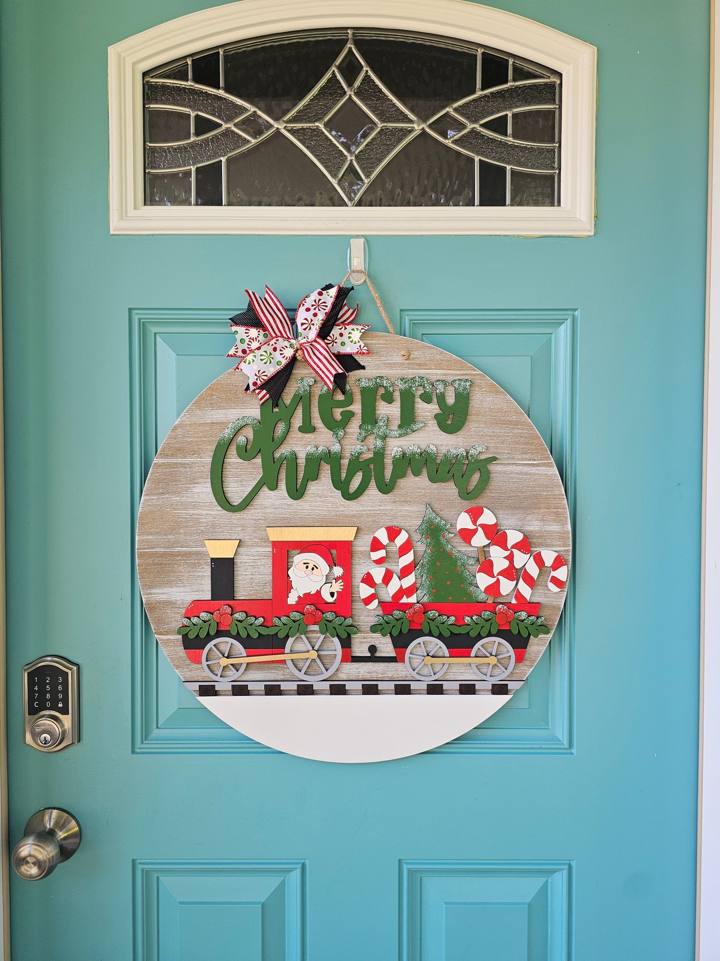 Christmas Train Door Hanger