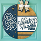 Silent Night Door Hanger