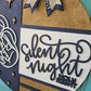 Silent Night Door Hanger