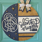 Silent Night Door Hanger