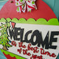 Best Time of The Year Grinch Door Hanger