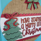 Merry Little Christmas Bow Door Hanger