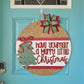 Merry Little Christmas Bow Door Hanger