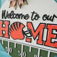 Welcome to Our Home Bengals Door Hanger