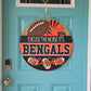 Excuse the Noise It's Bengals Season Door Hanger