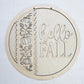 Hello Fall Lace Door Hanger