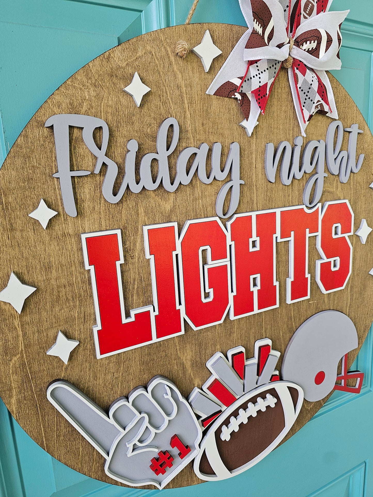 Friday Night Lights Door Hanger