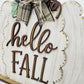 Freestanding Scalloped Pumpkin