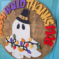 Happy Hallothanksmas Door Hanger