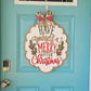 Merry Little Christmas Plaque Door Hanger