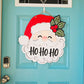 The Cheerful Santa Door Hanger