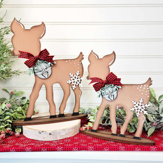 Standing Reindeer Set