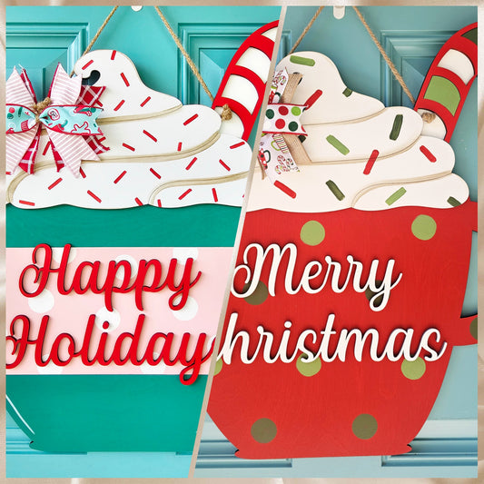 Hot Cocoa Mug Door Hanger