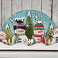 Snowman Tealight Shelf Sitter
