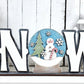 Snow Standing Sign