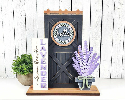 Lavender Door Inserts