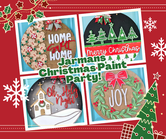 Jarmans Christmas Paint Party- Sun Nov 2nd