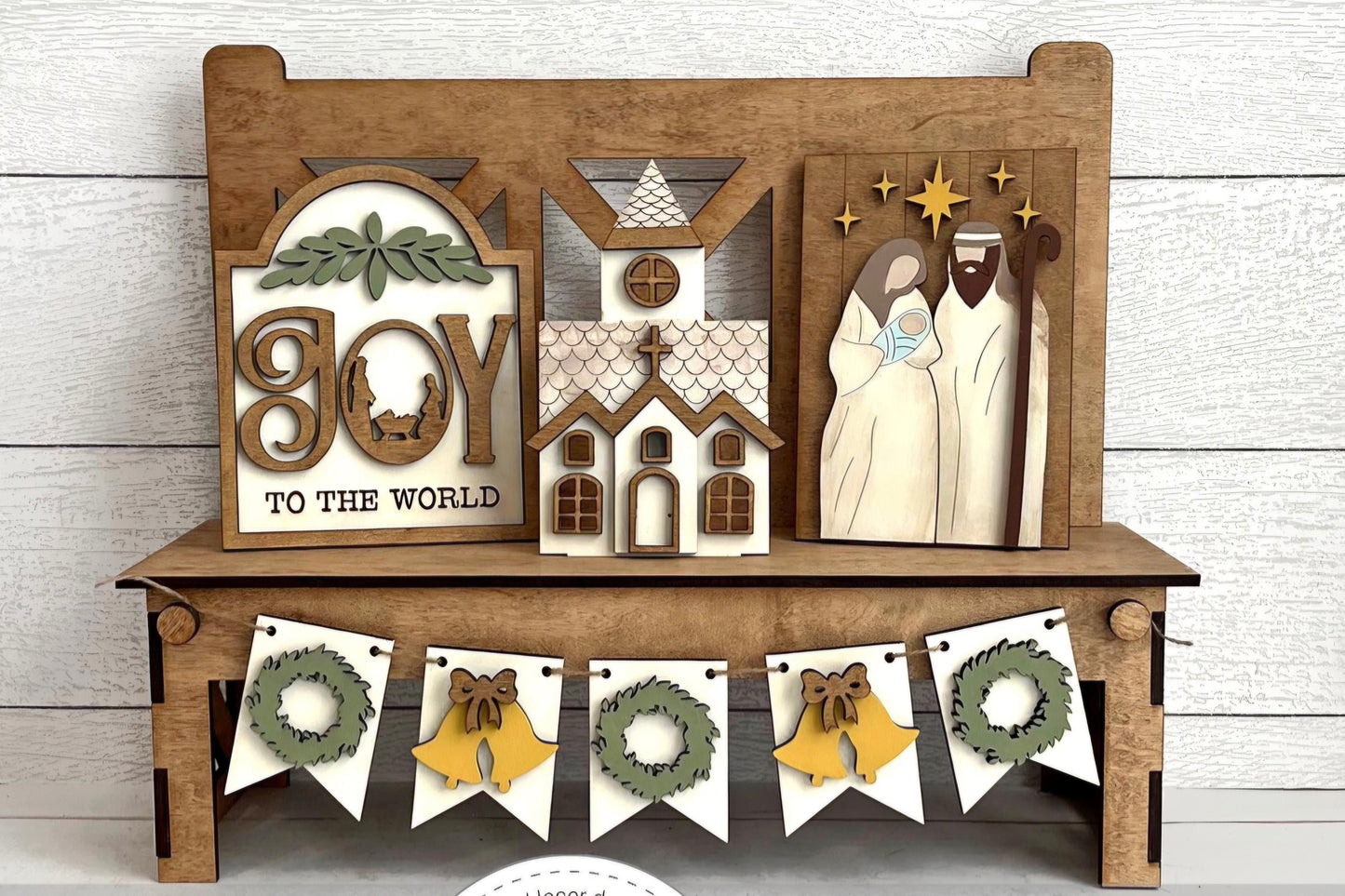 Nativity Bench Inserts