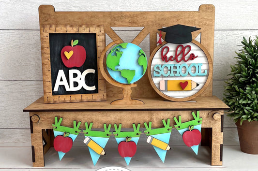 Back to School/Teacher Bench Inserts