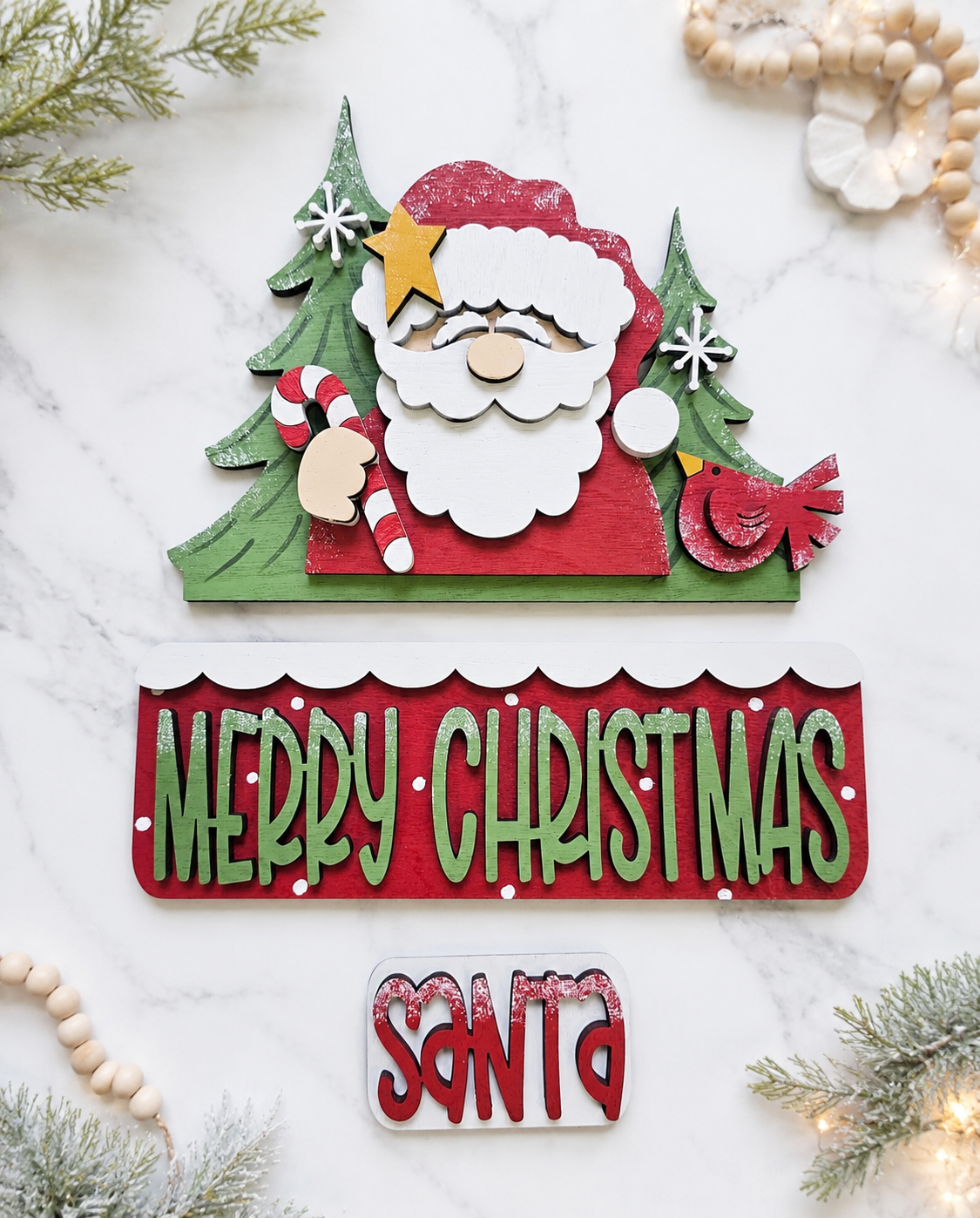 Santa Truck Inserts