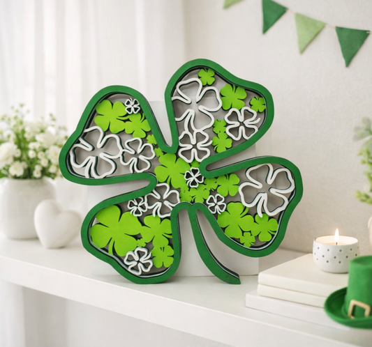 Freestanding 4 Leaf Clover