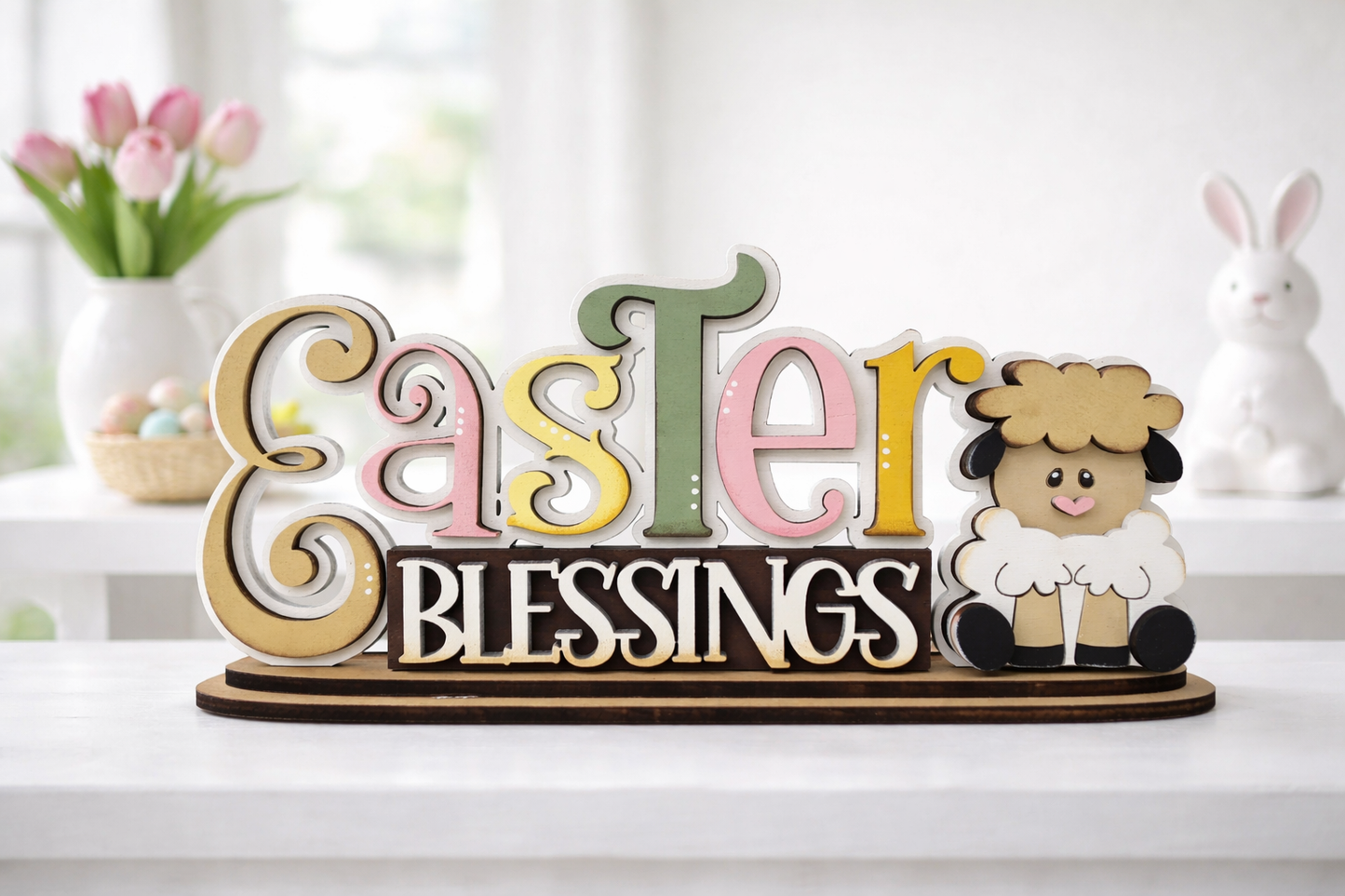 Easter Blessings Sign