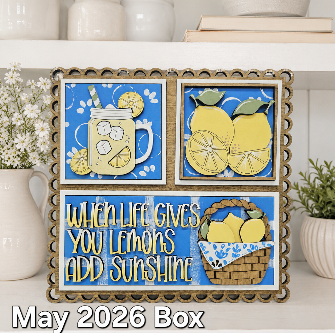 DIY Home Decor Box - Monthly Subscription