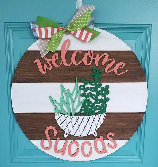 Welcome Succas Door Hanger- wholesale