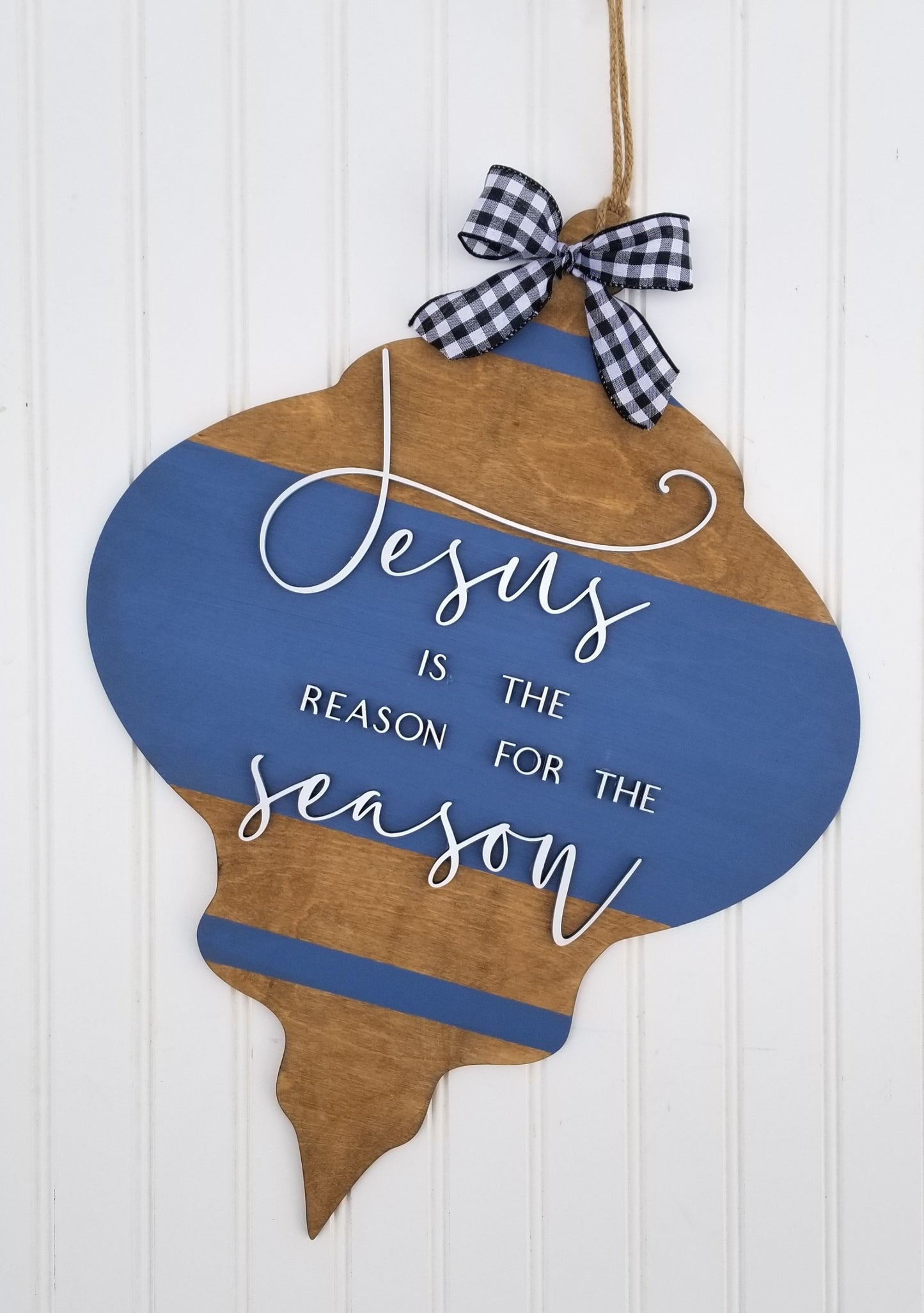 Jesus is the Reason for the Season Door Hanger