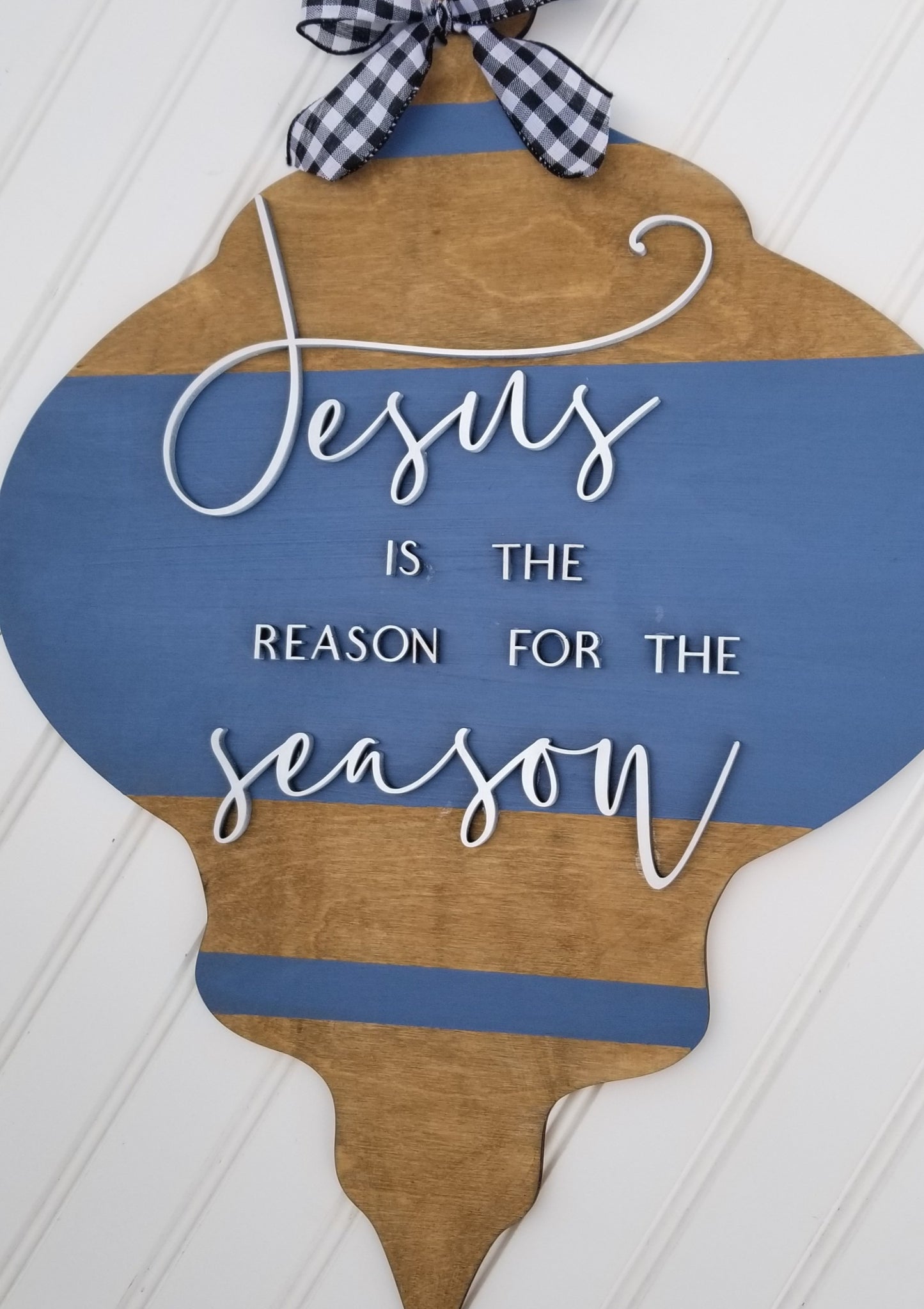 Jesus is the Reason for the Season Door Hanger