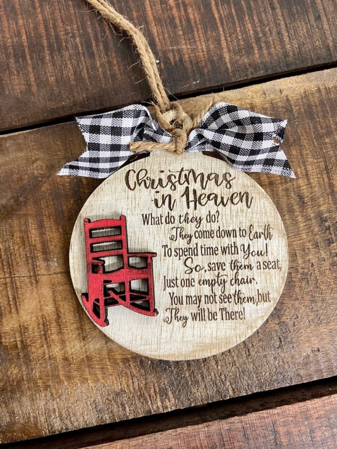 Christmas In Heaven Ornament