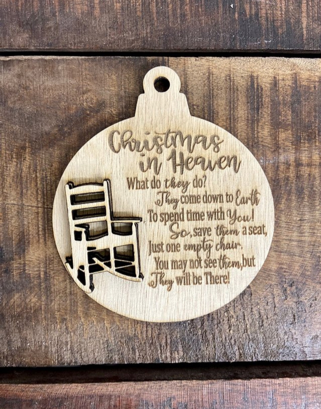 Christmas In Heaven Ornament