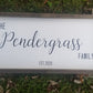 Family Name Sign