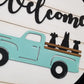 Interchangeable Vintage Truck Door Hanger
