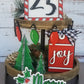 Christmas Tiered Tray Set- Traditional