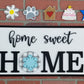 Interchangeable HOME sign