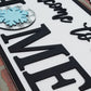 Interchangeable HOME sign