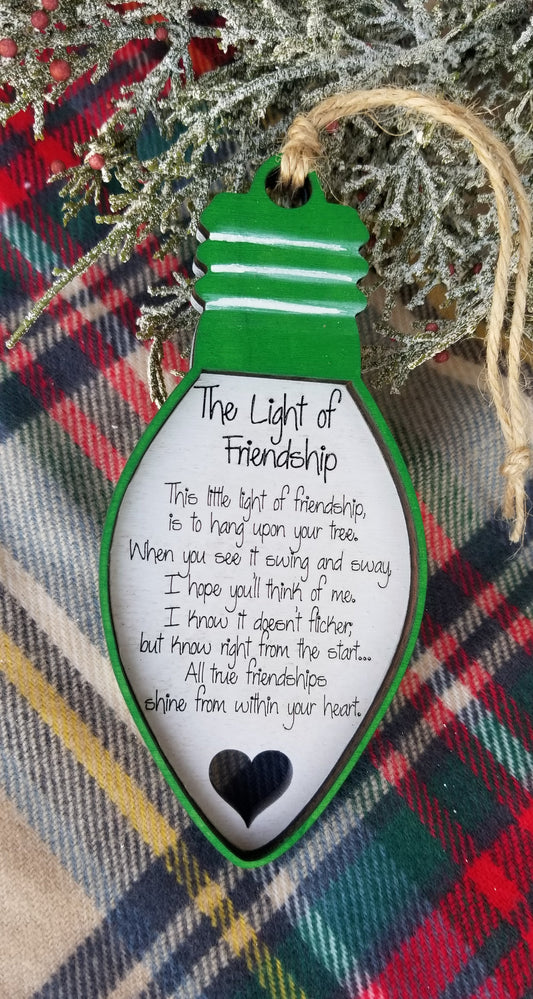 Friendship Ornament- wholesale
