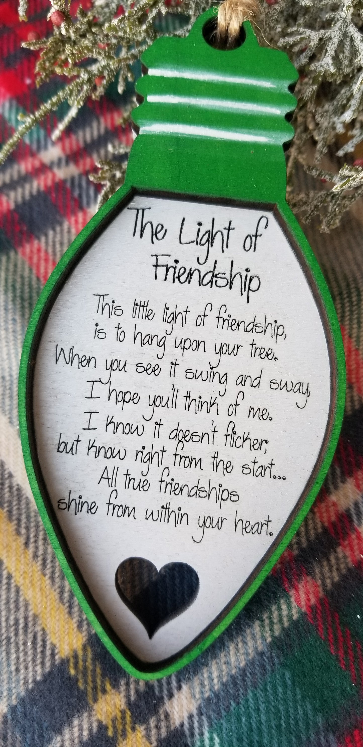 Friendship Ornament