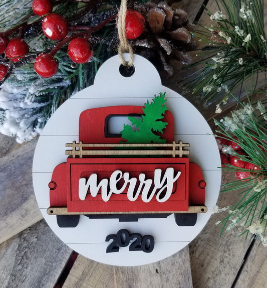 Vintage Truck Ornament- wholesale