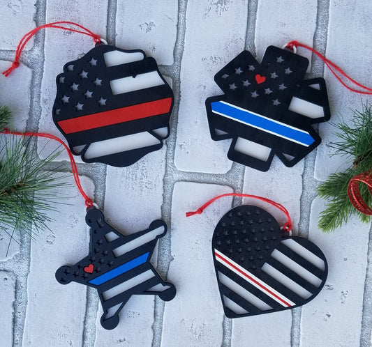 First Responder Ornaments- wholesale