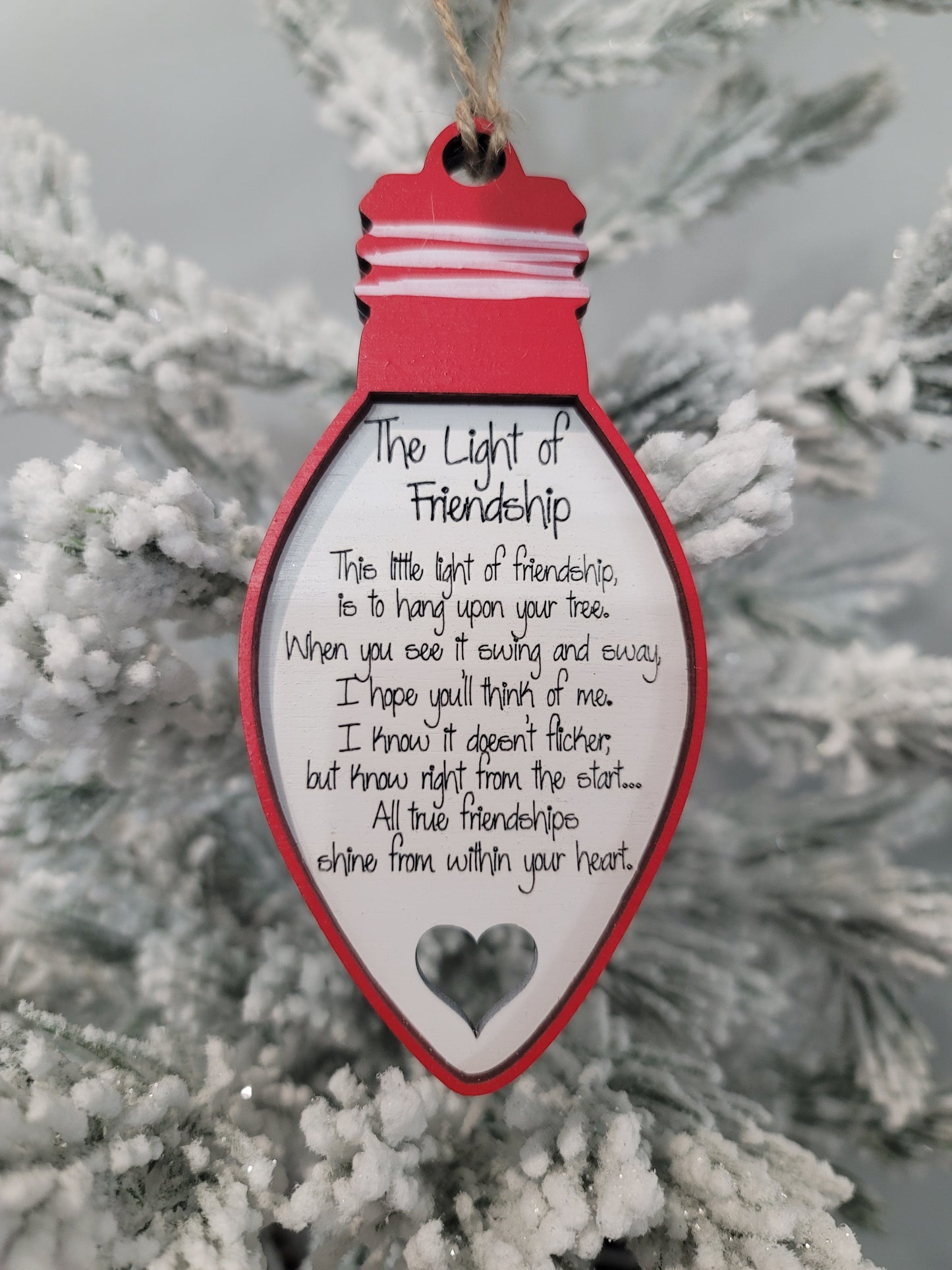 Friendship Ornament