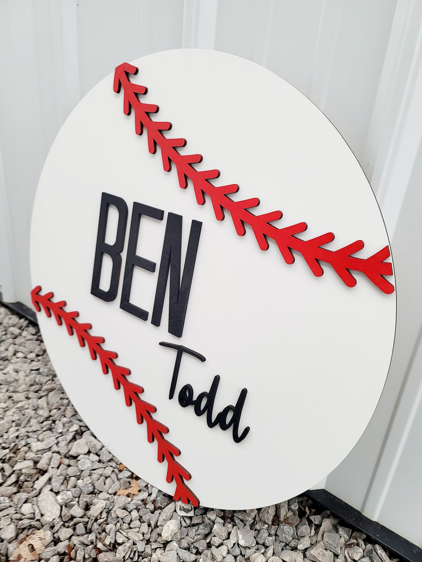Baseball Bedroom/Nursery Sign