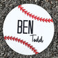 Baseball Bedroom/Nursery Sign