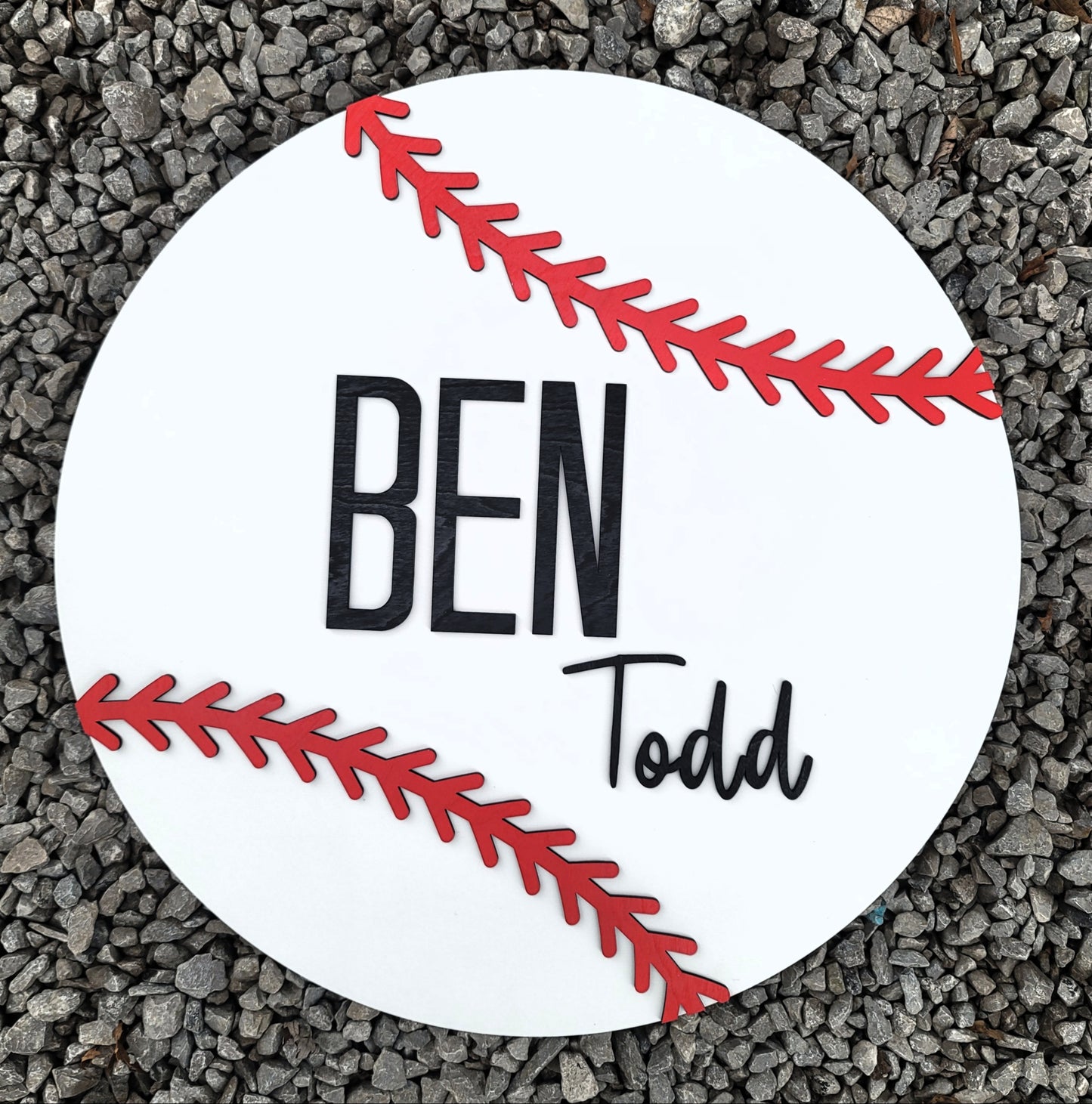 Baseball Bedroom/Nursery Sign