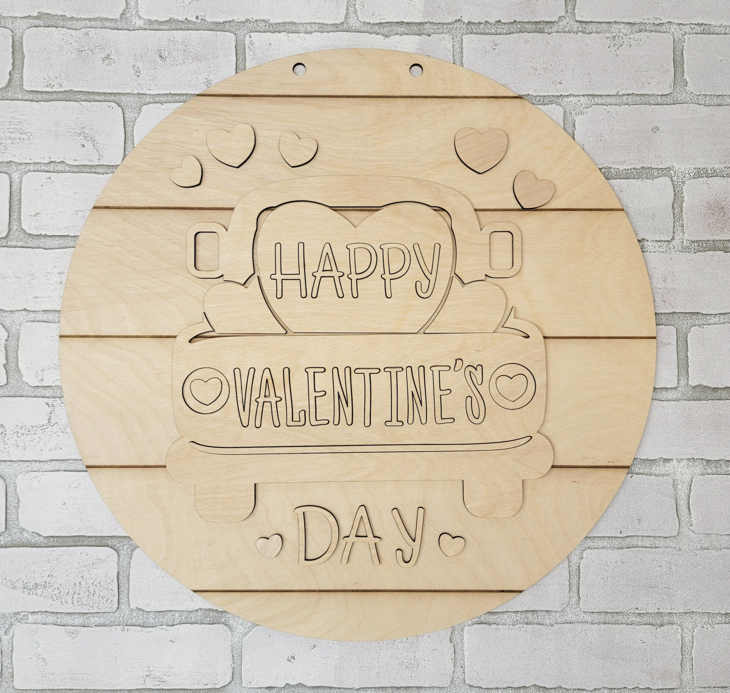 Valentine's Day Truck Door Hanger